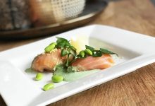 Voorgerecht zalm met mousse van ricotta en waterkers - AllinMam.com