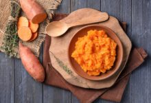 Zoete aardappel puree recept - AllinMam.com